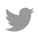 Grey Twitter Icon